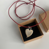 FINO A QUI TUTTO BENE: IL NOSTRO CUORE FATTO A MANO  - VERSIONE ARGENTO 925